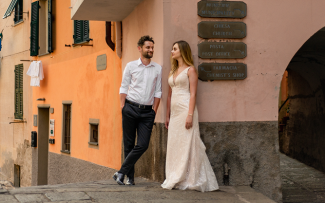 wedding photos in Riomaggiore / sesja poślubna w Riomaggiore / foto di nozze a Riomaggiore