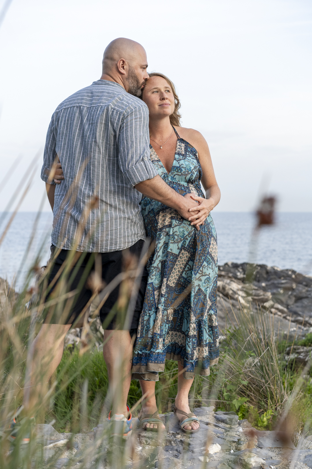 maternity photoshoot Nervi / sesja ciążowa we Włoszech / servizio fotografico