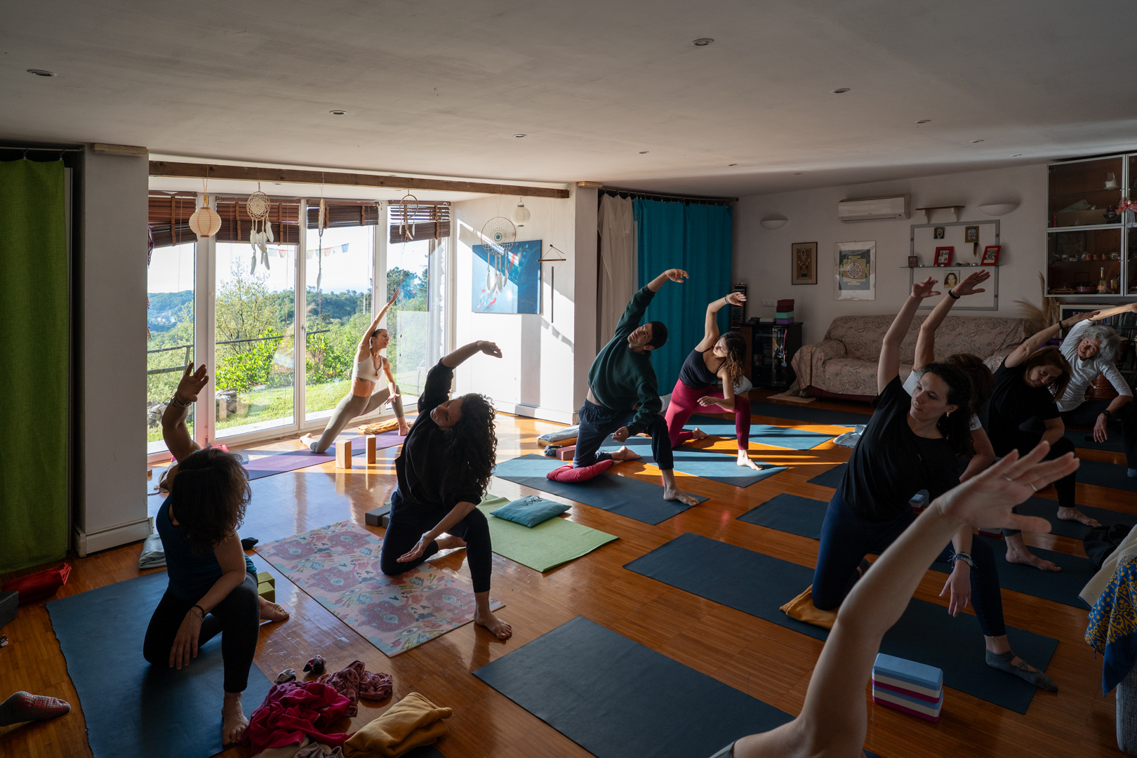 Warsztaty jogi we Włoszech / fotograf ślubny w Genui / ritiro yoga in Liguria