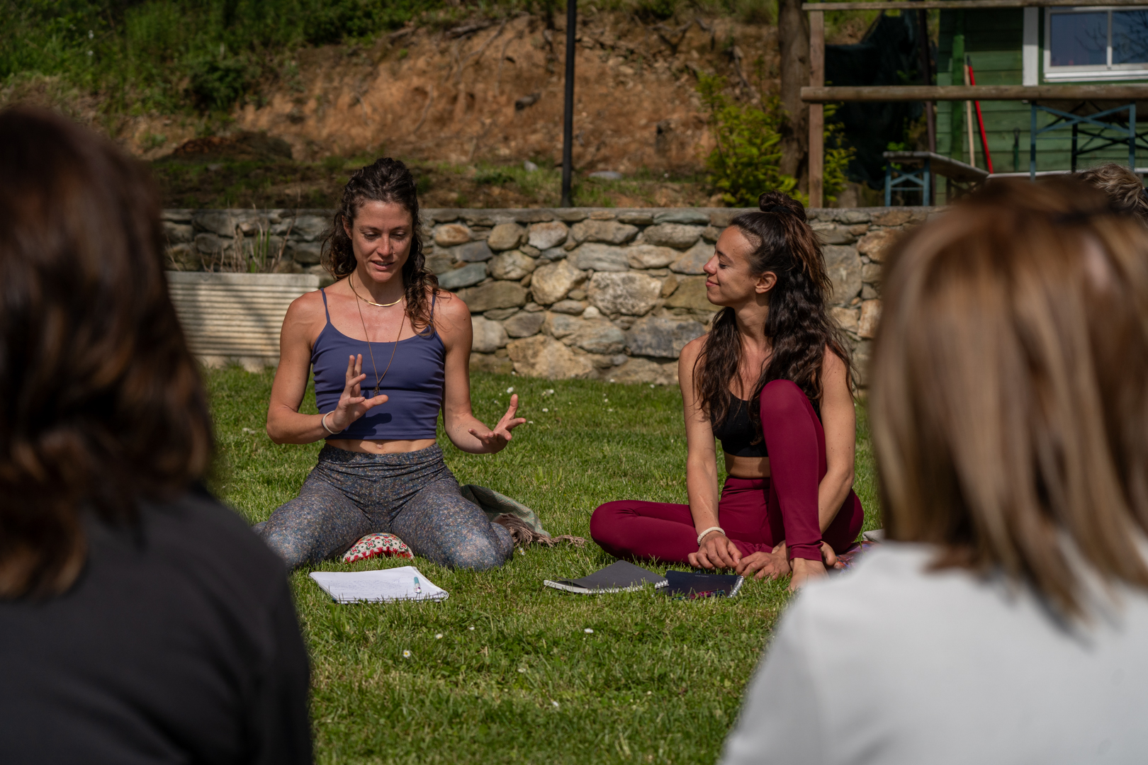 Warsztaty jogi we Włoszech / fotograf ślubny w Genui / ritiro yoga in Liguria