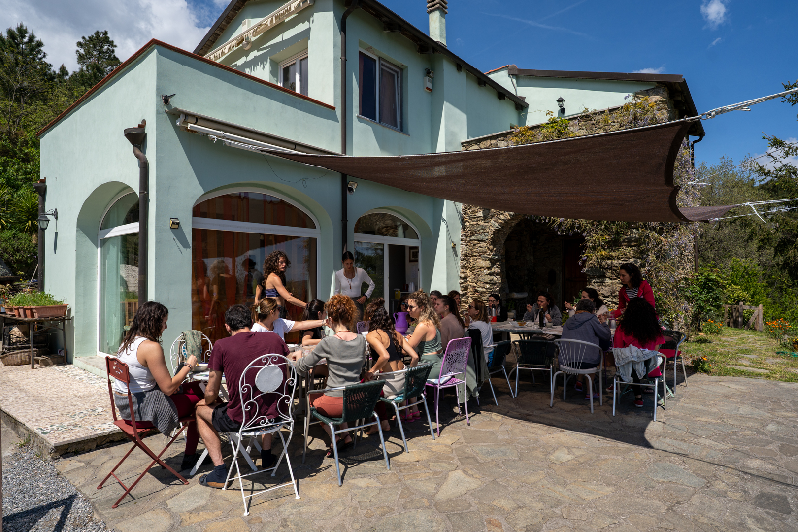 Warsztaty jogi we Włoszech / fotograf ślubny w Genui / ritiro yoga in Liguria
