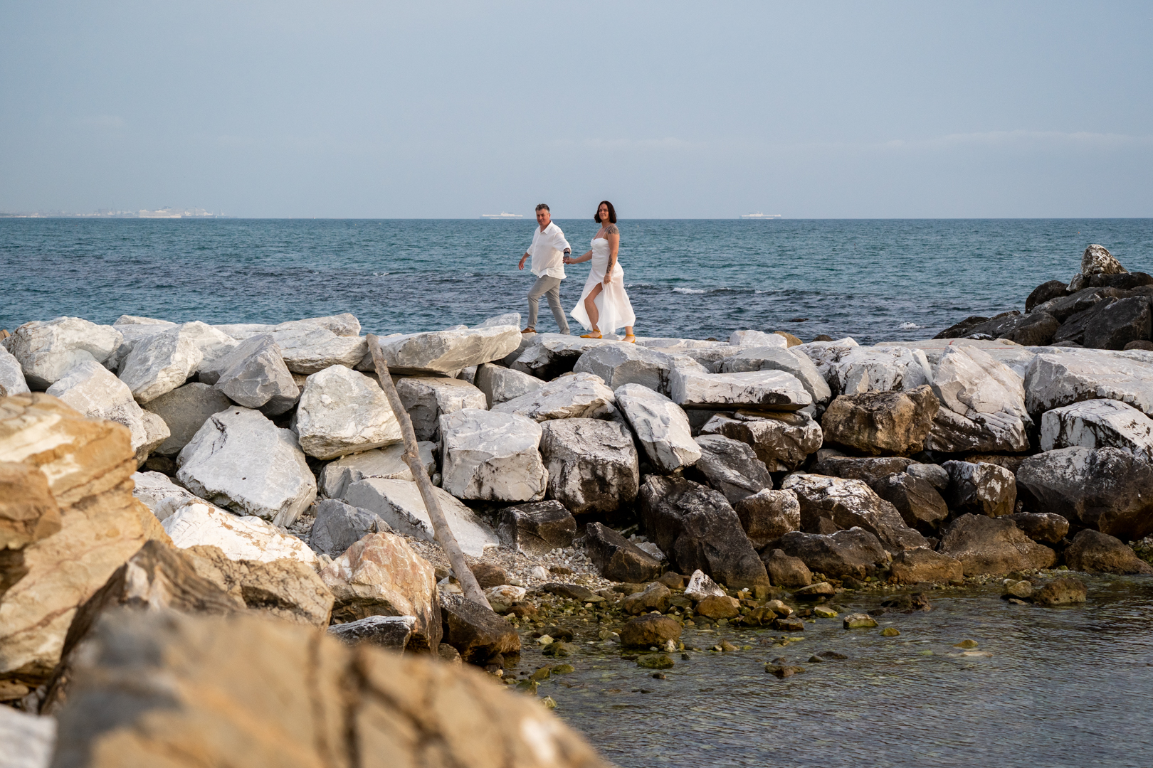 Italy seaside photoshoot / sesja zdjęciowa w Toskanii / fotografo per coppie in Toscana