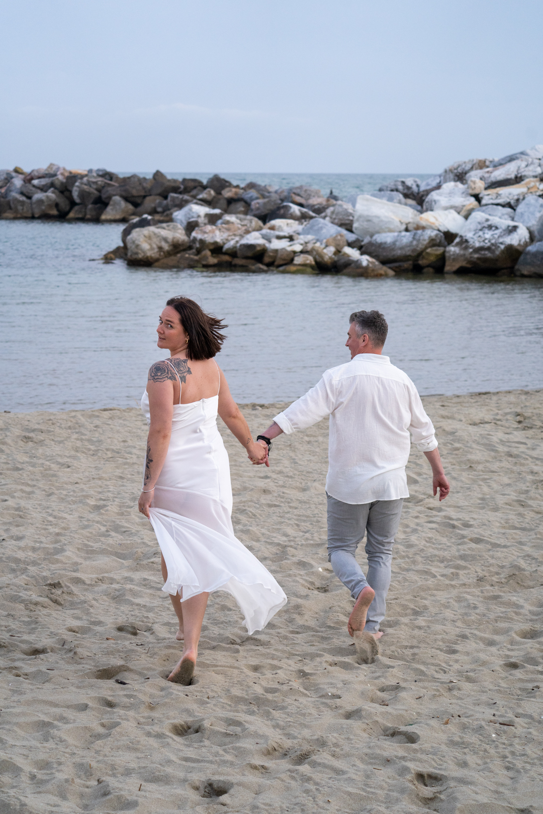 Italy seaside photoshoot / sesja zdjęciowa w Toskanii / fotografo per coppie in Toscana