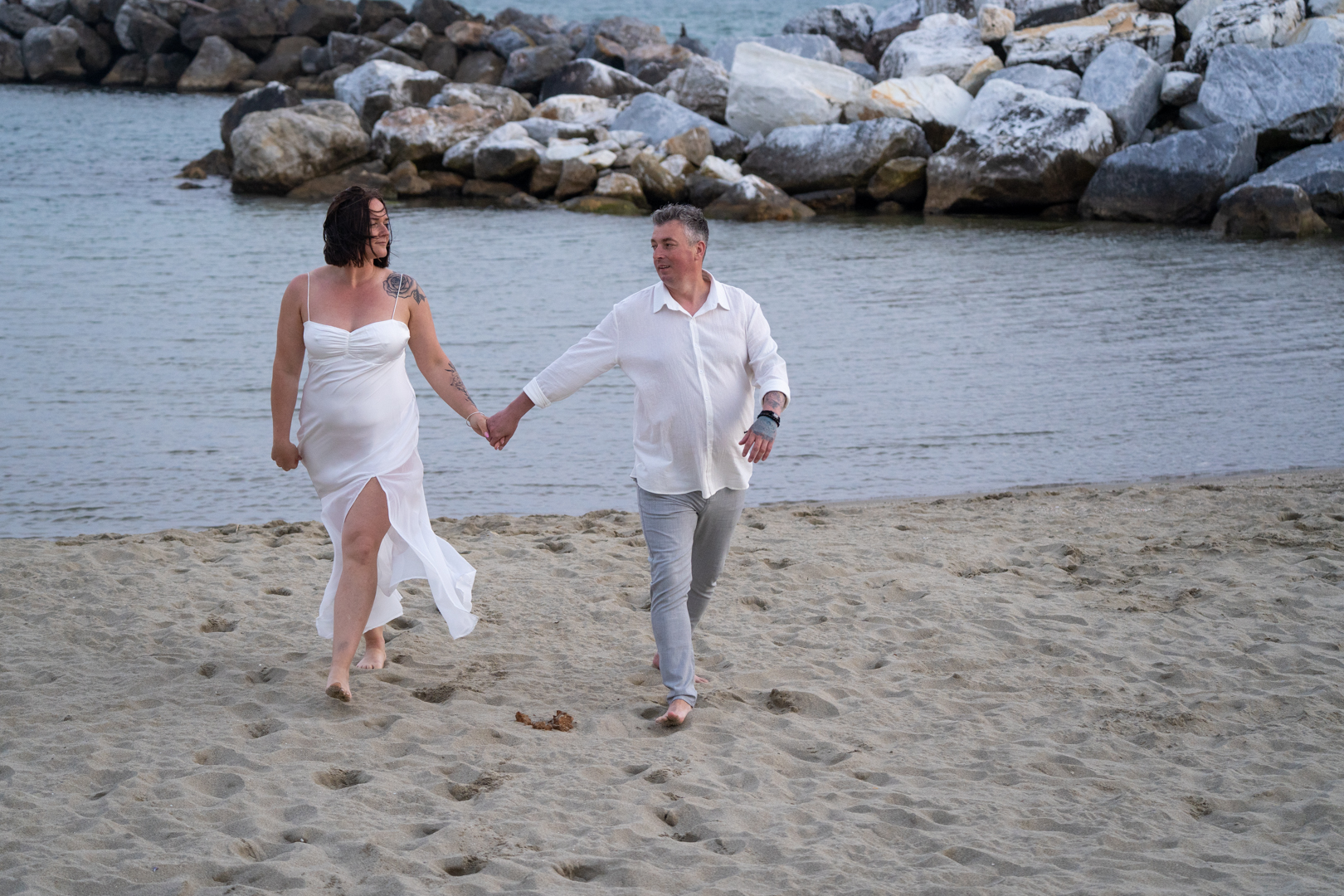 Italy seaside photoshoot / sesja zdjęciowa w Toskanii / fotografo per coppie in Toscana