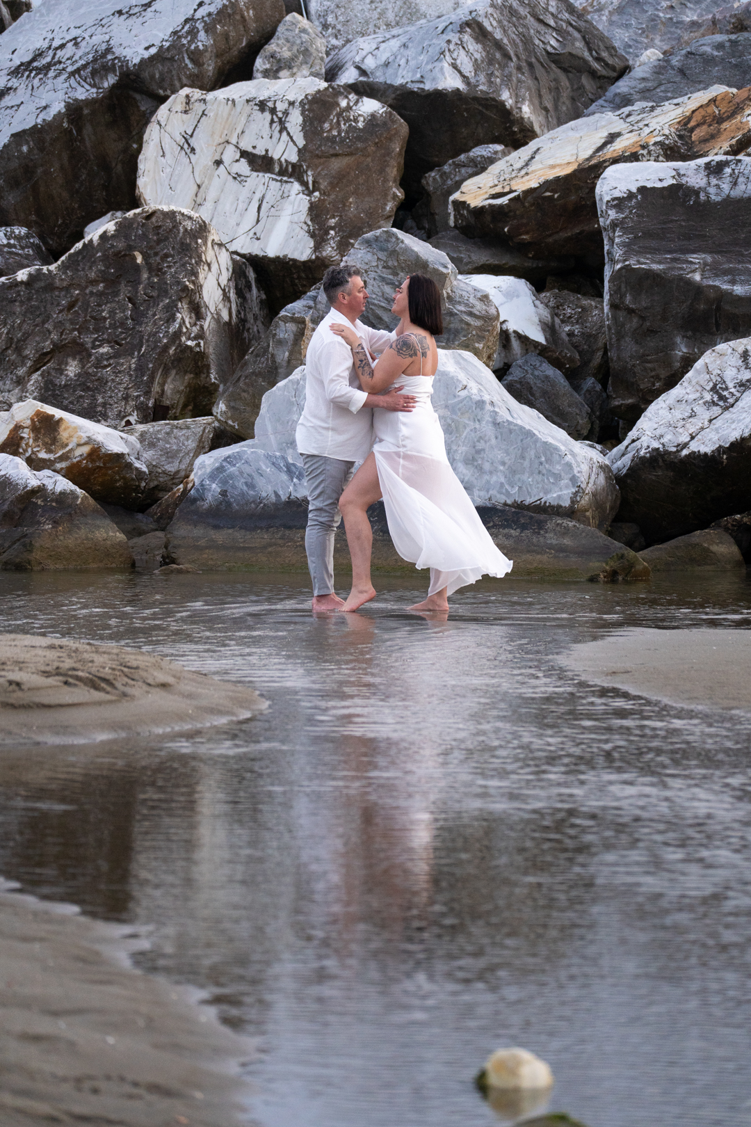 Italy seaside photoshoot / sesja zdjęciowa w Toskanii / fotografo per coppie in Toscana